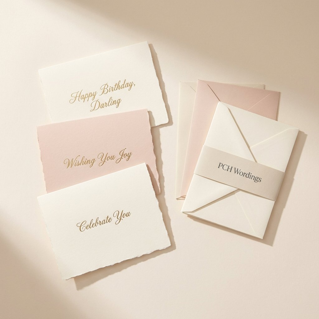 Gold-Foil Birthday Card Trio